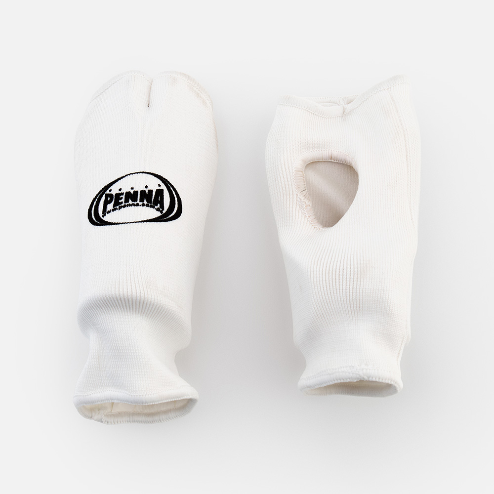 Перчатки (накладки) для карате Киокушинкай х/б, белые, размер XL