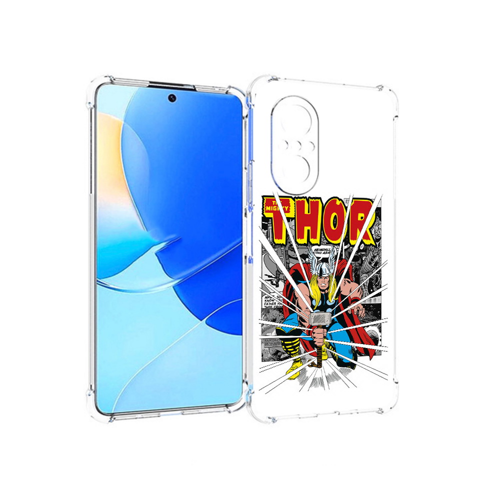 

Чехол MyPads Tocco для Huawei Nova 9 SE тор рисунок, Прозрачный, Tocco