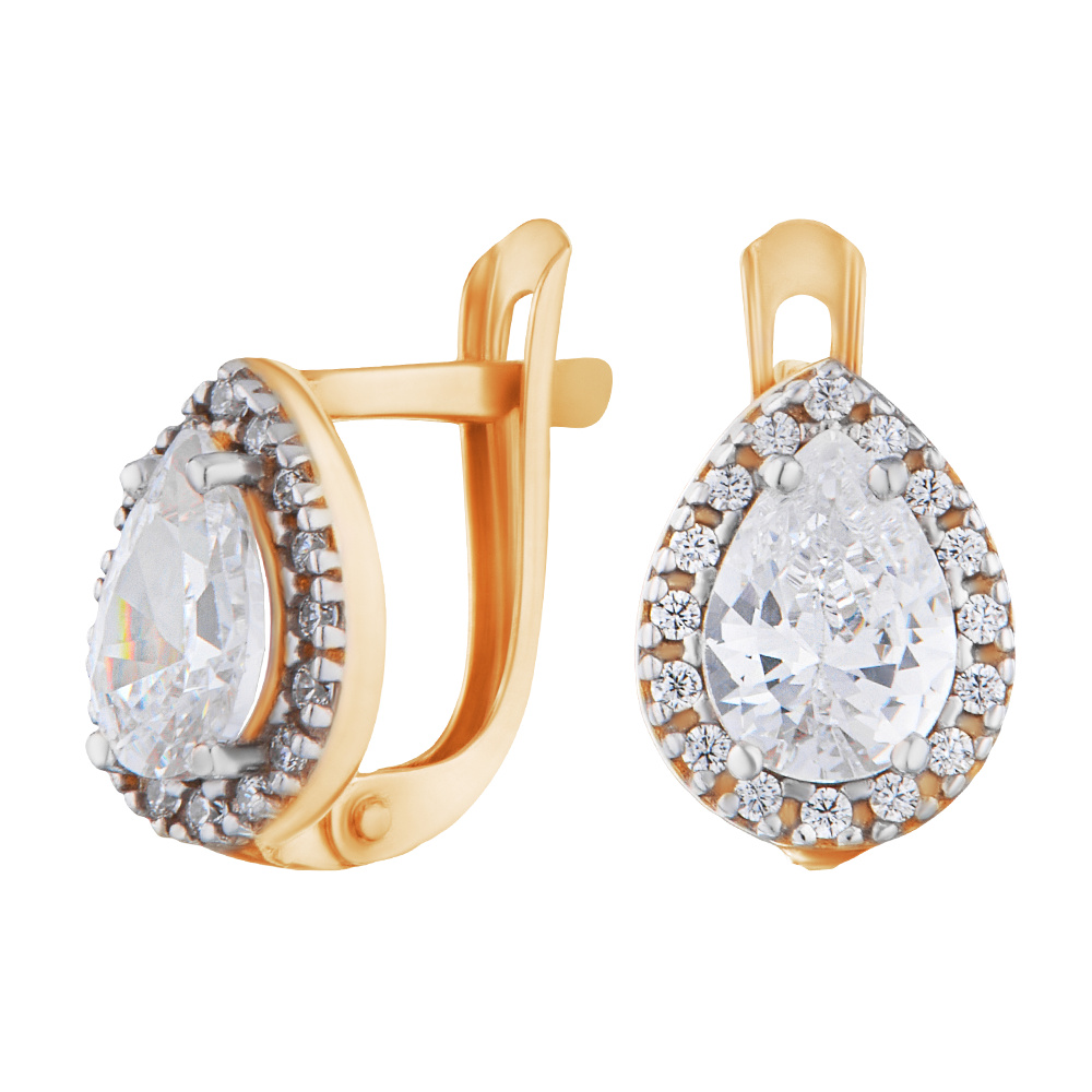 

Серьги из серебра с фианитом ЮВЕЛИР КАРАТ 2129899/9п, 2129899/9п
