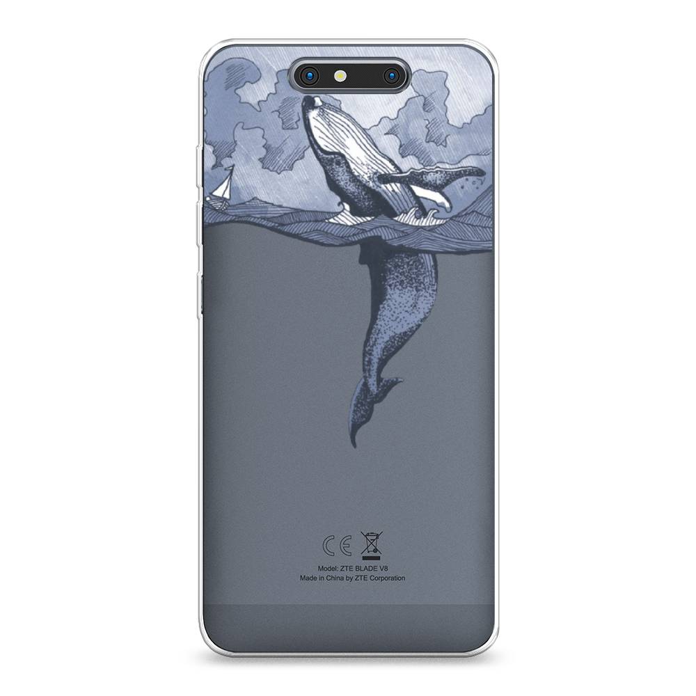 

Чехол Awog на ZTE Blade V8 / ЗТЕ Блэйд V8 "Два измерения", Разноцветный, 131250-7