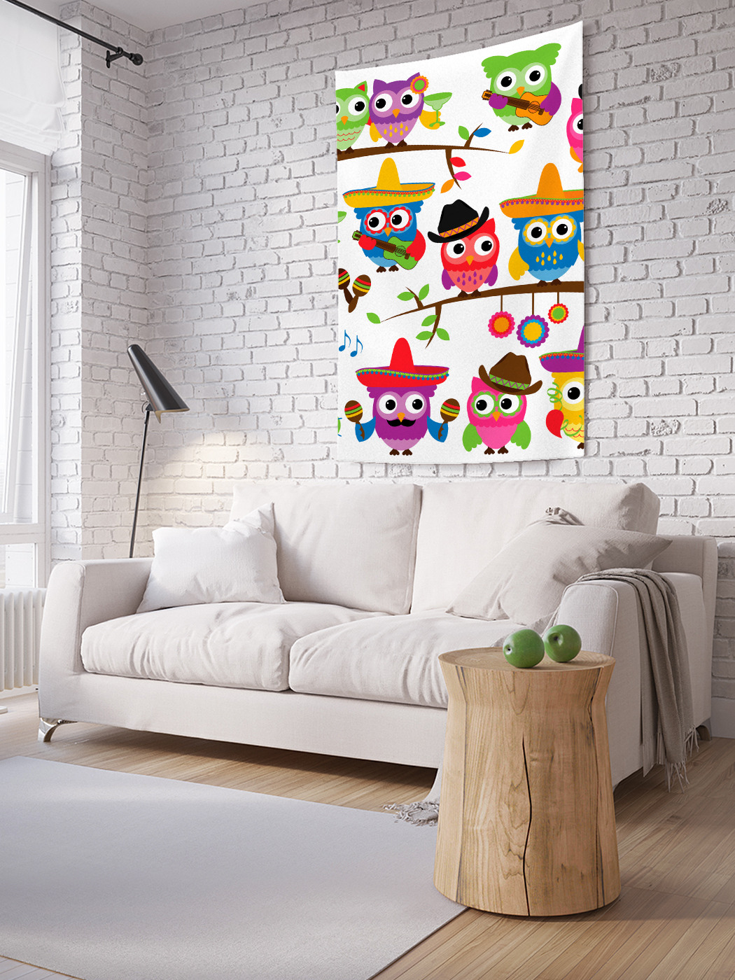 

Вертикальное фотопанно на стену JoyArty Совы из Мексики 150x200 см, Совы из Мексики
