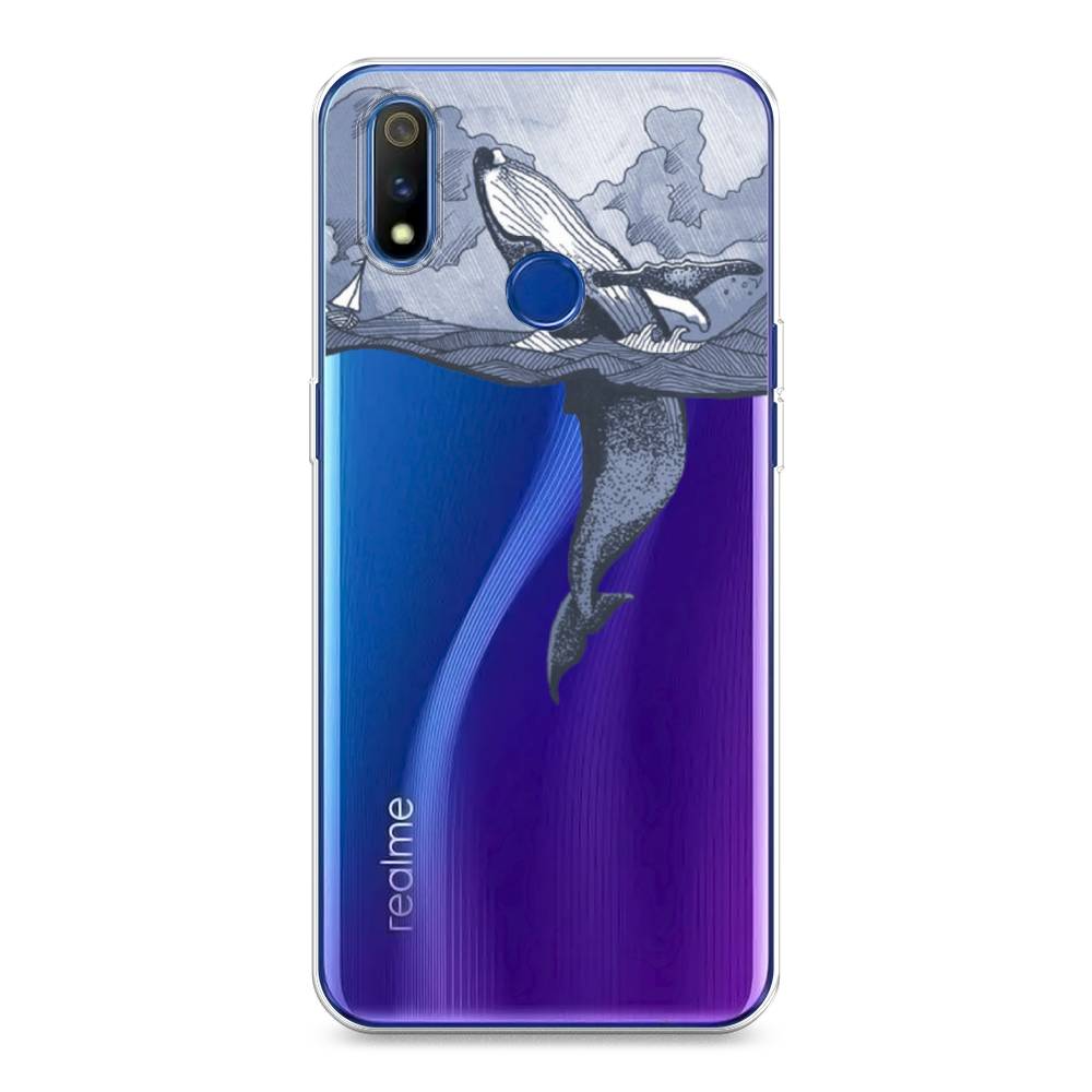 

Чехол Awog на Realme 3 Pro "Два измерения", Разноцветный, 251250-7