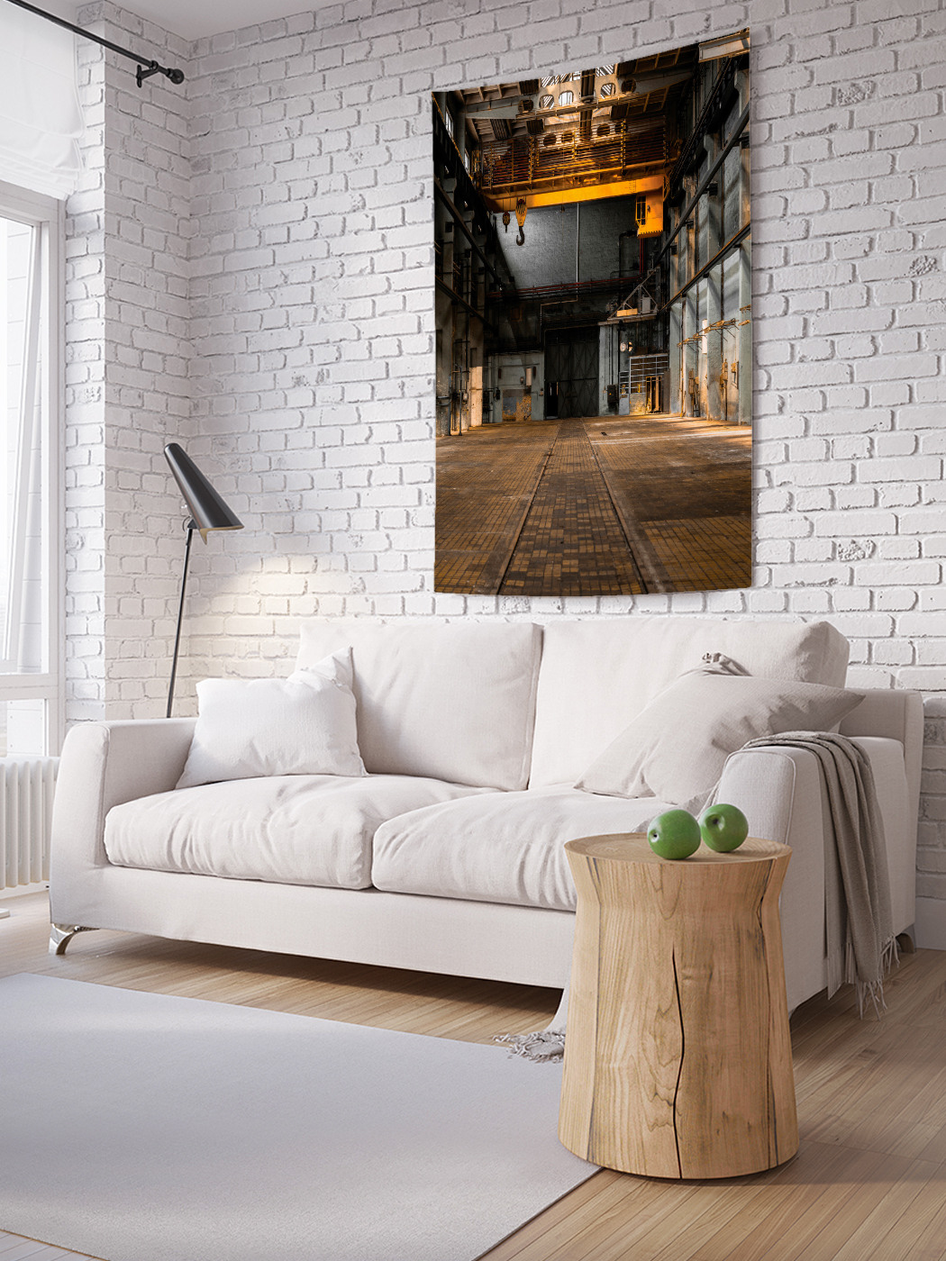 

Вертикальное фотопанно на стену JoyArty Вагонное депо 150x200 см, Вагонное депо