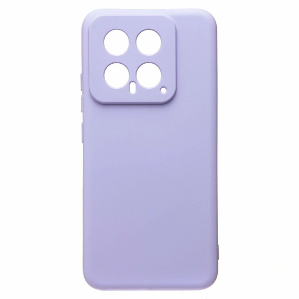 

Накладка силикон Silicone Case для Xiaomi 14, лавандовый, Фиолетовый, Silicone Case