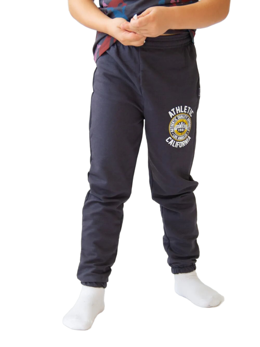 

Брюки детские Ohana market Athletic, серый, 122, Athletic