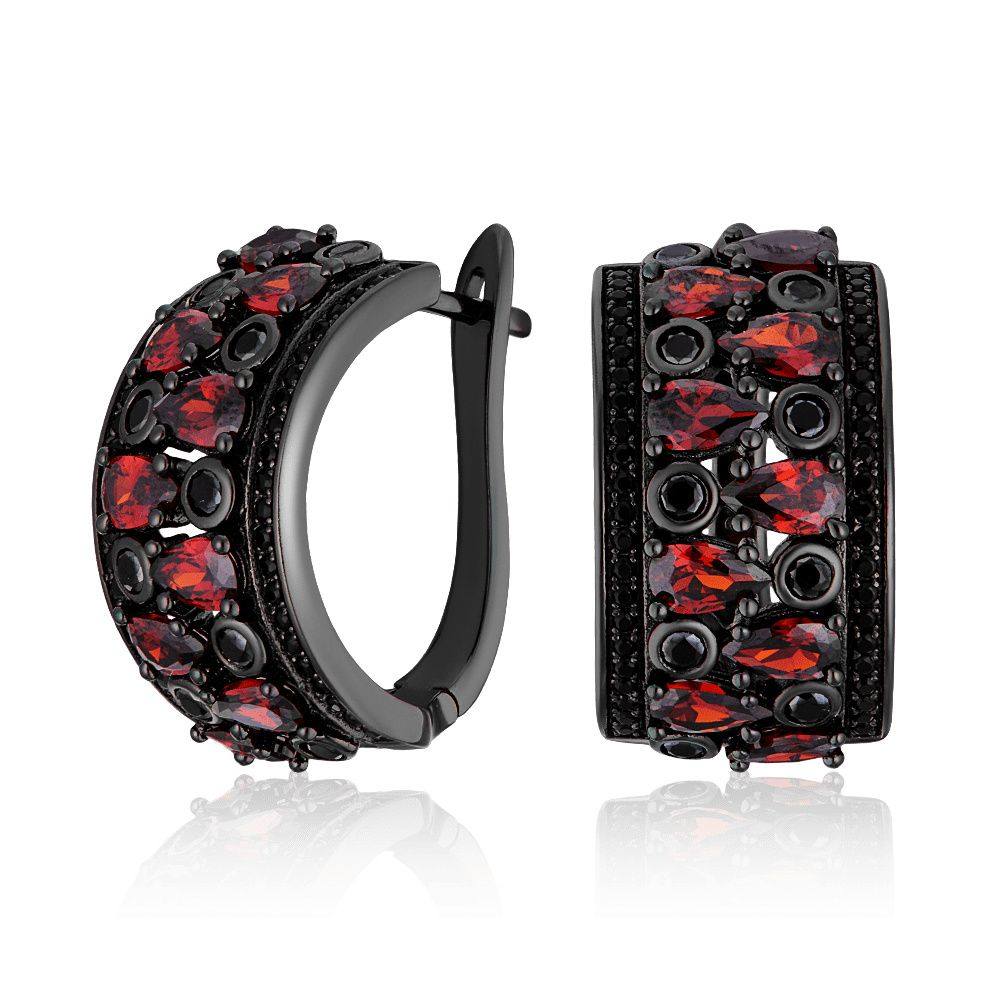 

Серьги из серебра с фианитом ЮВЕЛИР КАРАТ YE222931, YE222931