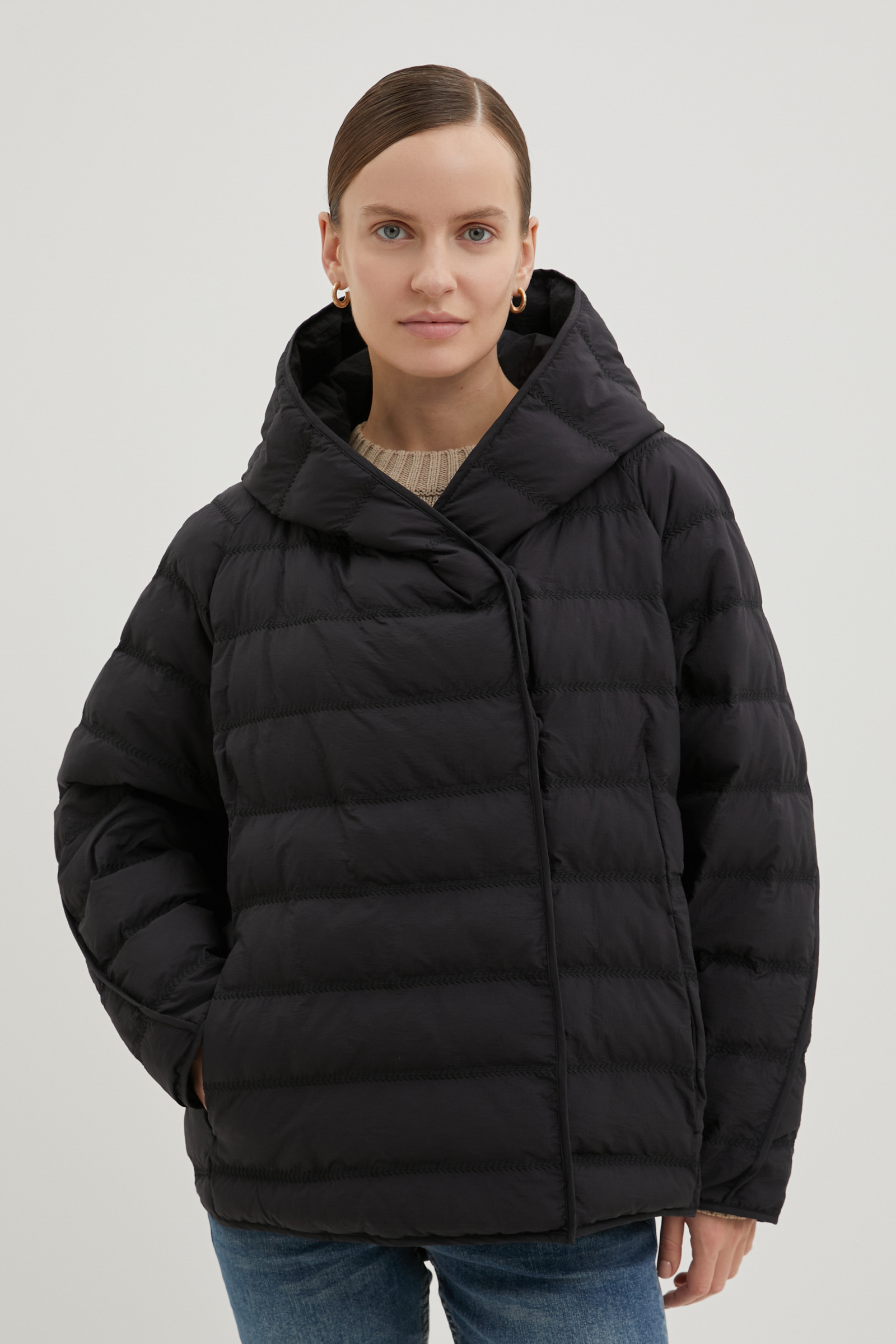 Куртка женская Finn Flare FBE11095 черная XL