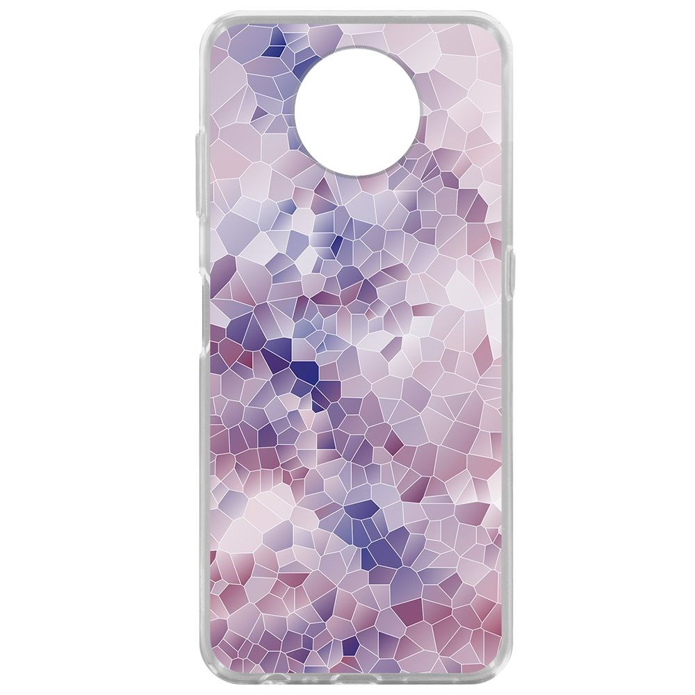 

Чехол-накладка Krutoff Clear Case Витраж 2 для Nokia G10, Прозрачный