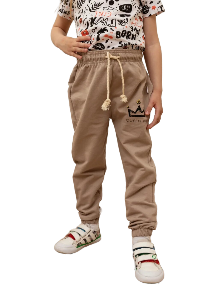 

Брюки детские Ohana market Korona2, бежевый, 146, Korona2
