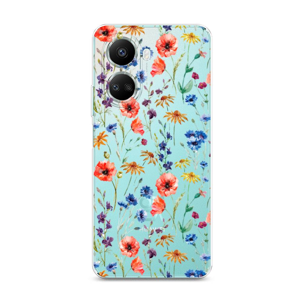 

Чехол Awog для Huawei nova 10 SE "Маки и васильки фон", 6109650-8