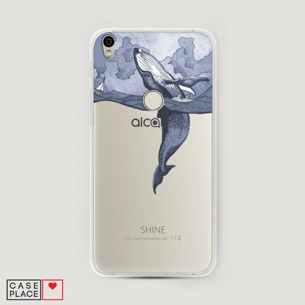 

Чехол Awog на Alcatel Shine Lite / Алкатель Шайн Лайт "Два измерения", 170350-7