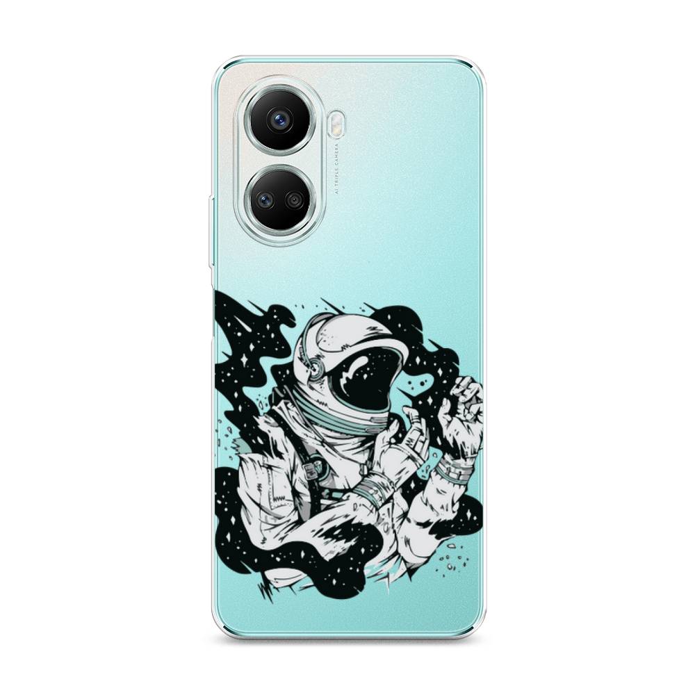 

Чехол Awog на Huawei nova 10 SE "Космонавт арт", Черный;бежевый;белый, 6109650-7