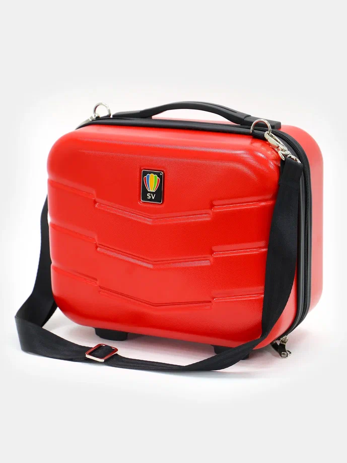 Бьюти-кейс унисекс Sun Voyage SV036 алый