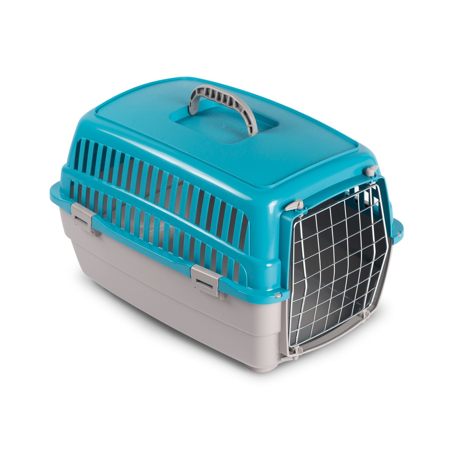 Переноска для животных My Pets Solutions VOYAGER LARGE IATA голубой пластик 60x42x40 см 7158₽