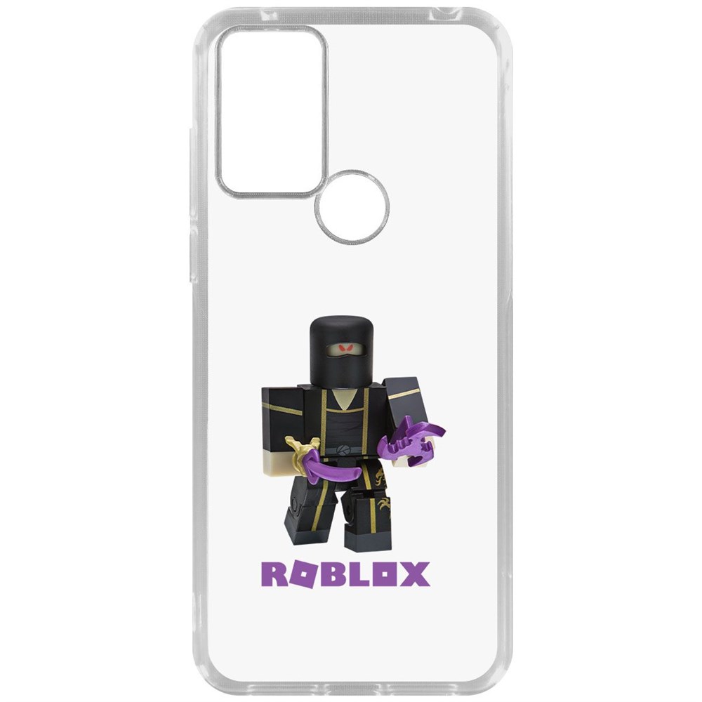 

Чехол-накладка Krutoff Clear Case Roblox-Ниндзя Ассасин для TCL 306, Прозрачный