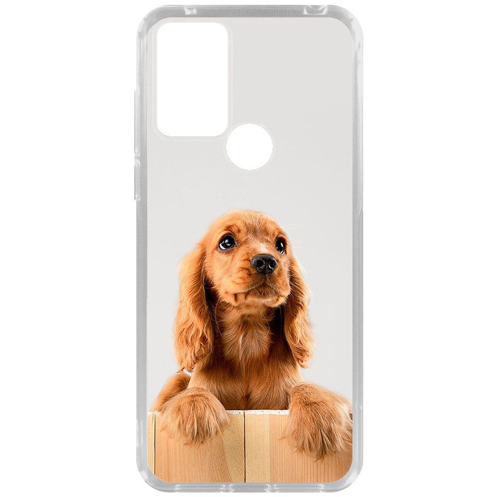 

Чехол-накладка Krutoff Clear Case Выходи играть для TCL 306, Прозрачный