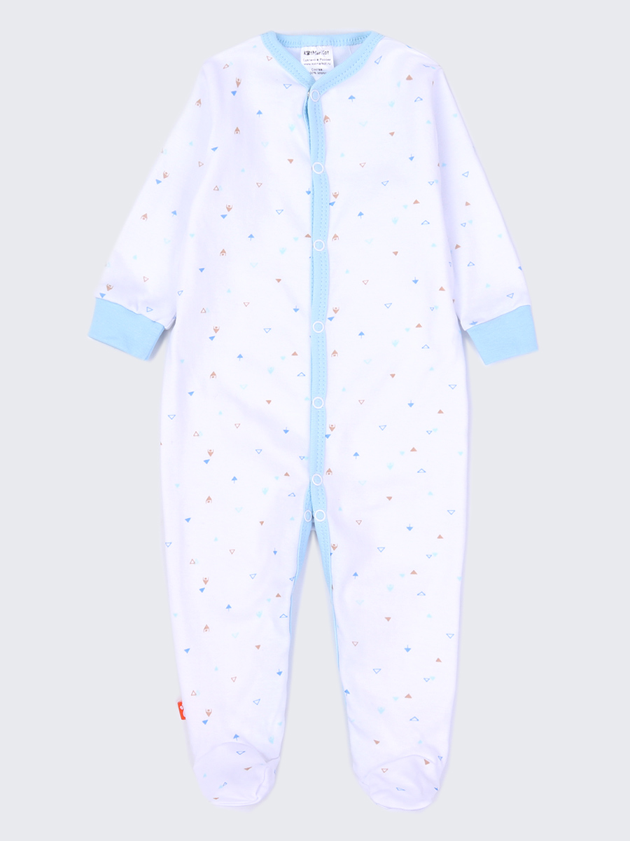 

Комбинезон для мальчиков КотМарКот 601122330 Цв. белый р-р. 80, 601122330