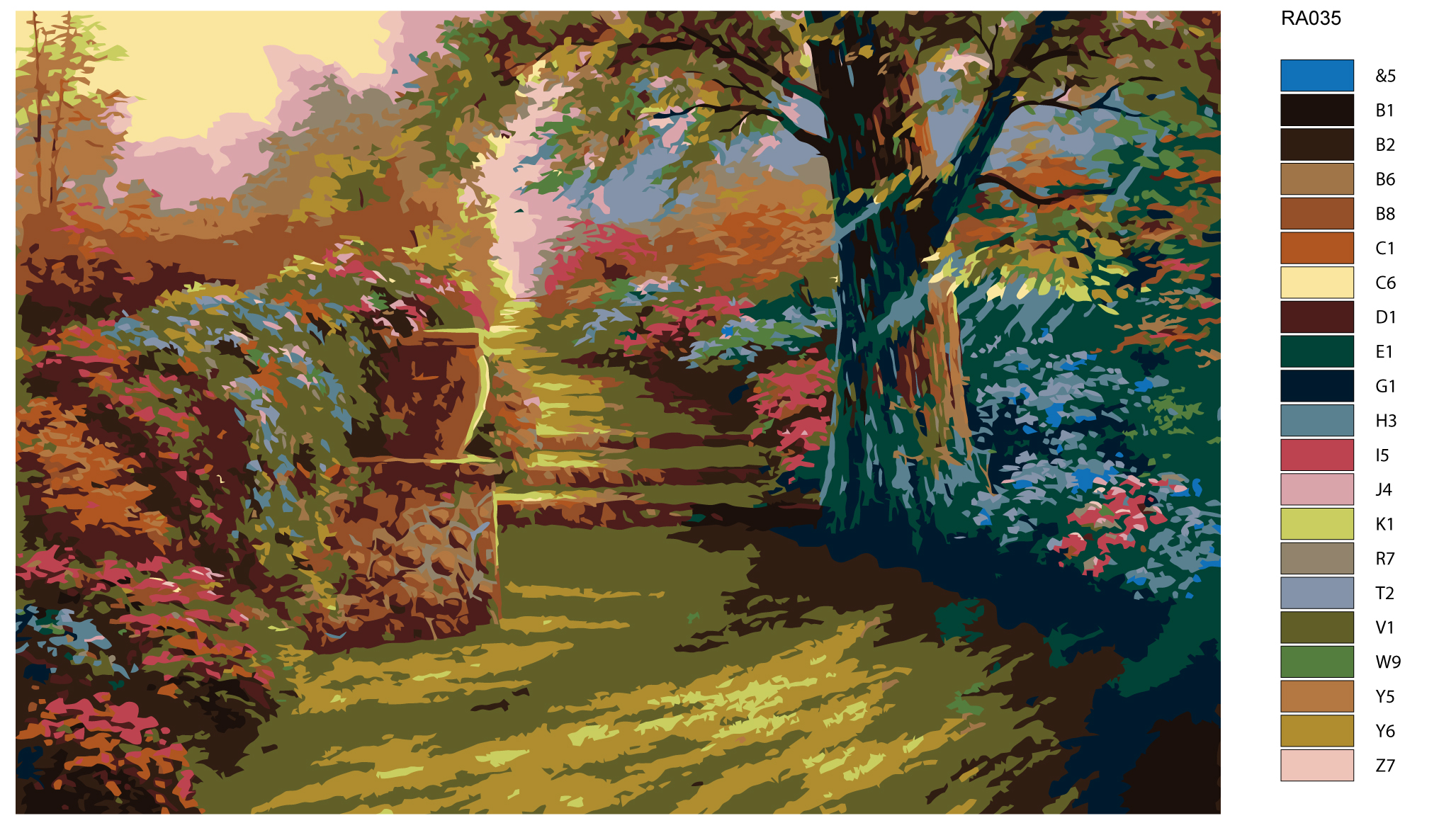 

Картина по номерам, Живопись по номерам, 80 x 120, RA035, RA035