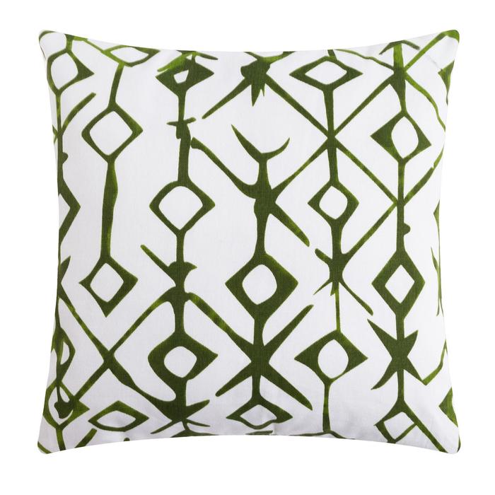 

Наволочка декоративная 40х40 см, Ethnos green, 100% хлопок, Indian cotton