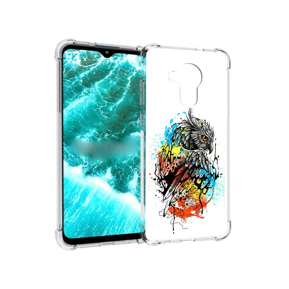 

Чехол MyPads Tocco для Nokia C30 Творческая сова (PT227054.117.170), Прозрачный, Tocco