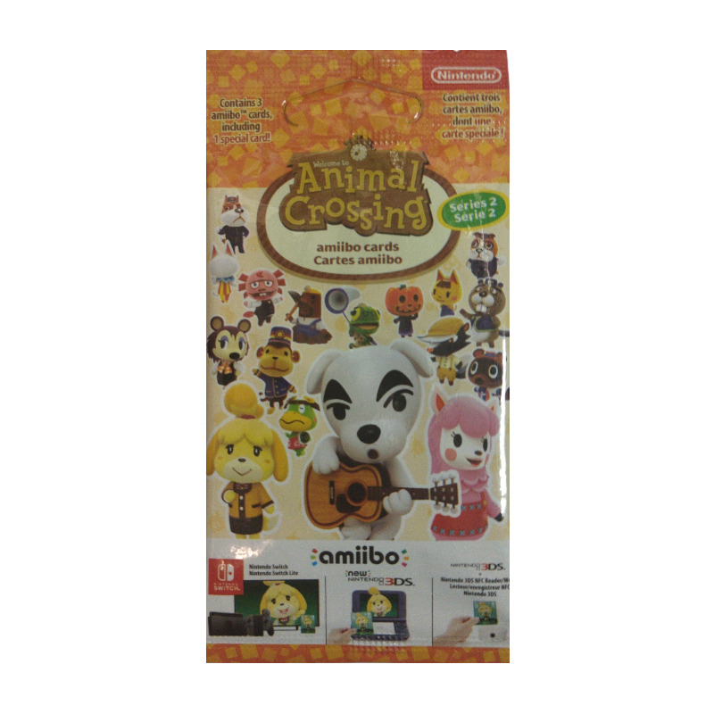 Карты персонажа Nintendo Amiibo (Animal Crossing) выпуск 2