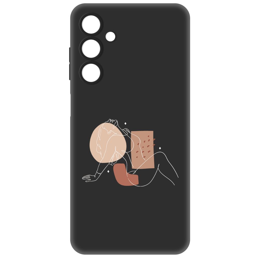 

Чехол-накладка Krutoff Soft Case Чувственность для Samsung Galaxy A25 5G (A256) черный