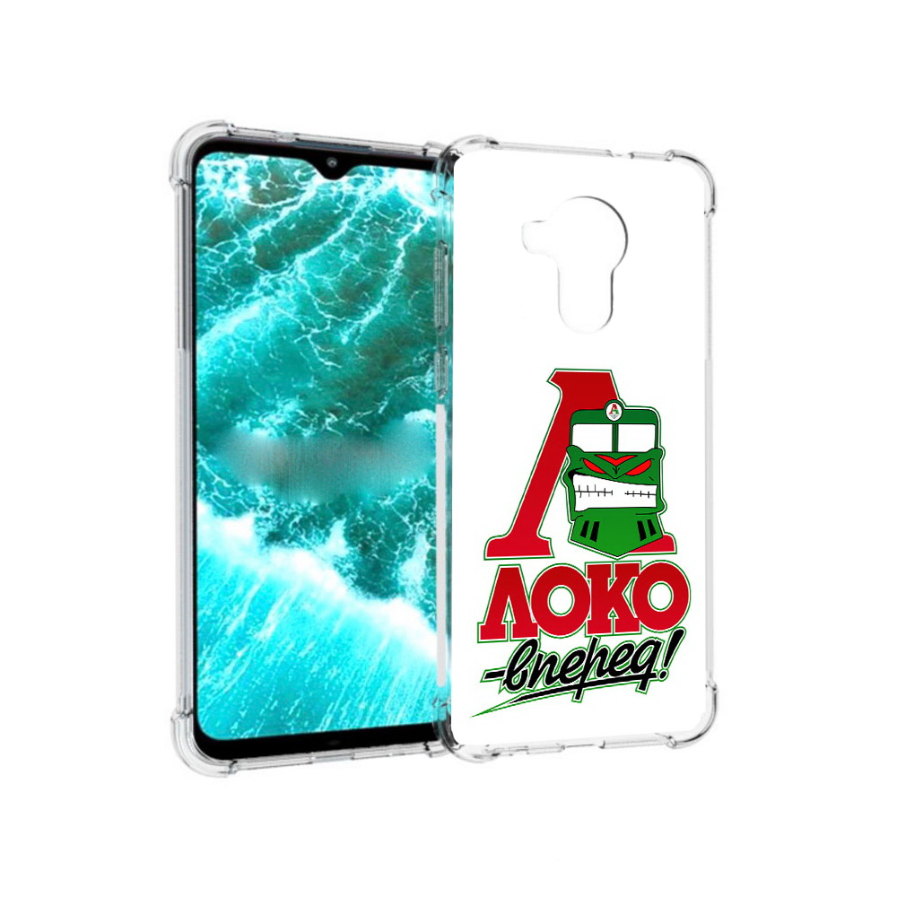 

Чехол MyPads Tocco для Nokia C30 ФК локо вперед (PT227054.117.181), Прозрачный, Tocco