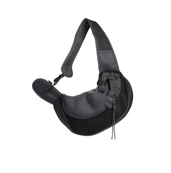 Слинг сумка переноска Morento Carrying Sling для собак и кошек черная