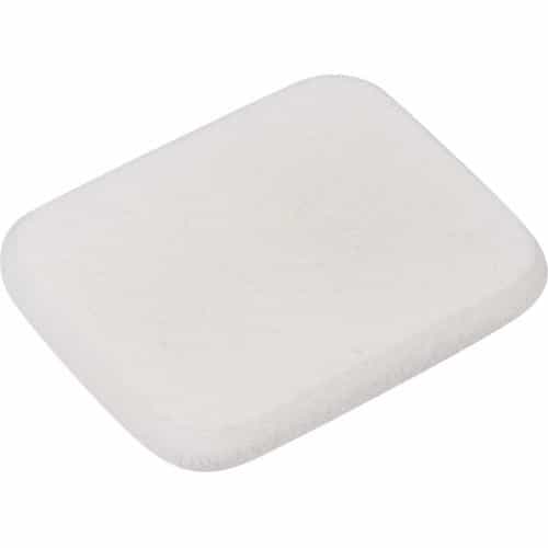 Губка макияжная Dewal прямоугольная, 4 шт/упаковка губка для мытья авто 20×9 см замшевая