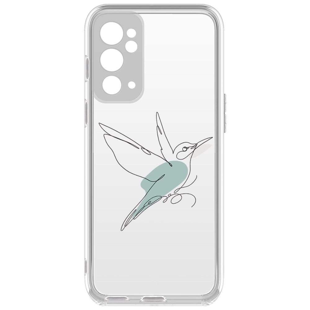 

Чехол-накладка Krutoff Clear Case Легкость для OnePlus 9RT, Прозрачный