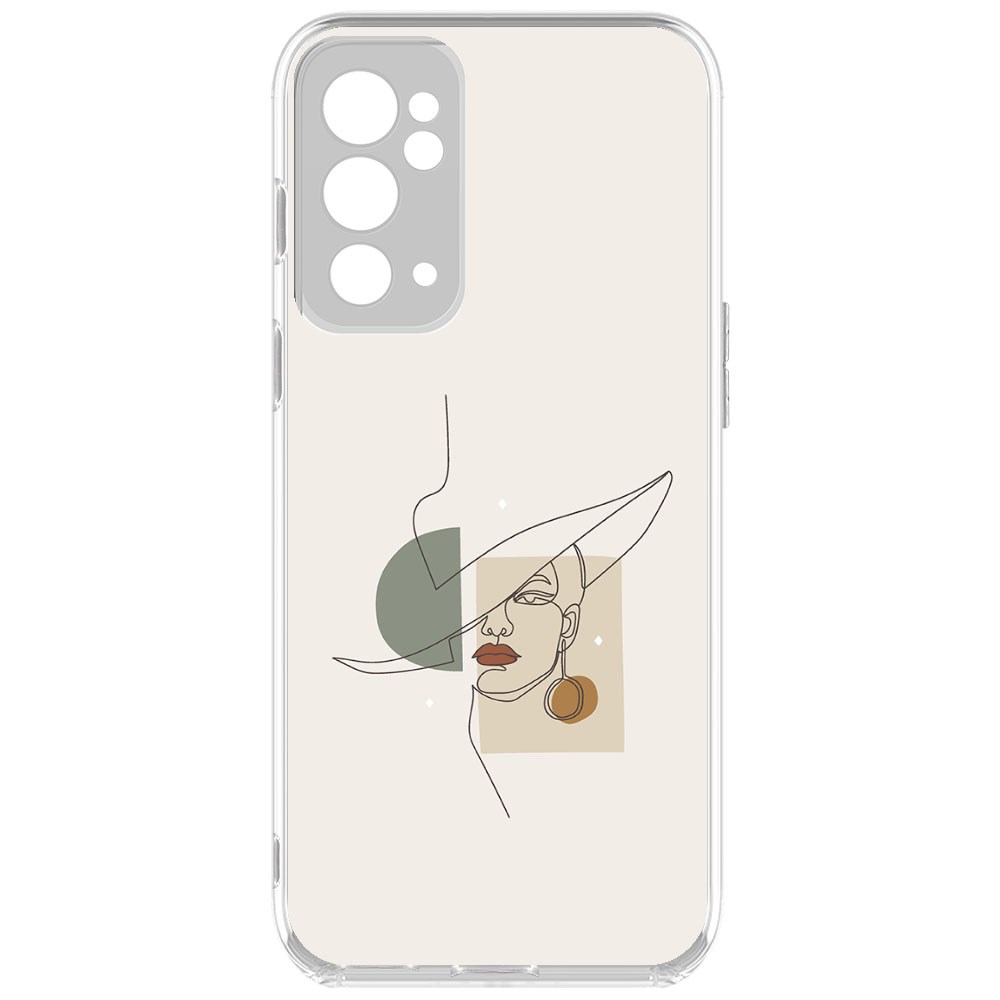

Чехол-накладка Krutoff Clear Case Стиль для OnePlus 9RT, Прозрачный