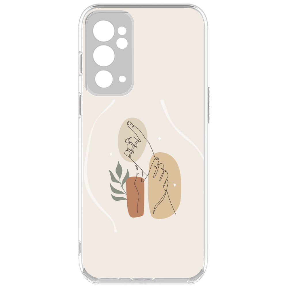

Чехол-накладка Krutoff Clear Case Тонкость для OnePlus 9RT, Прозрачный