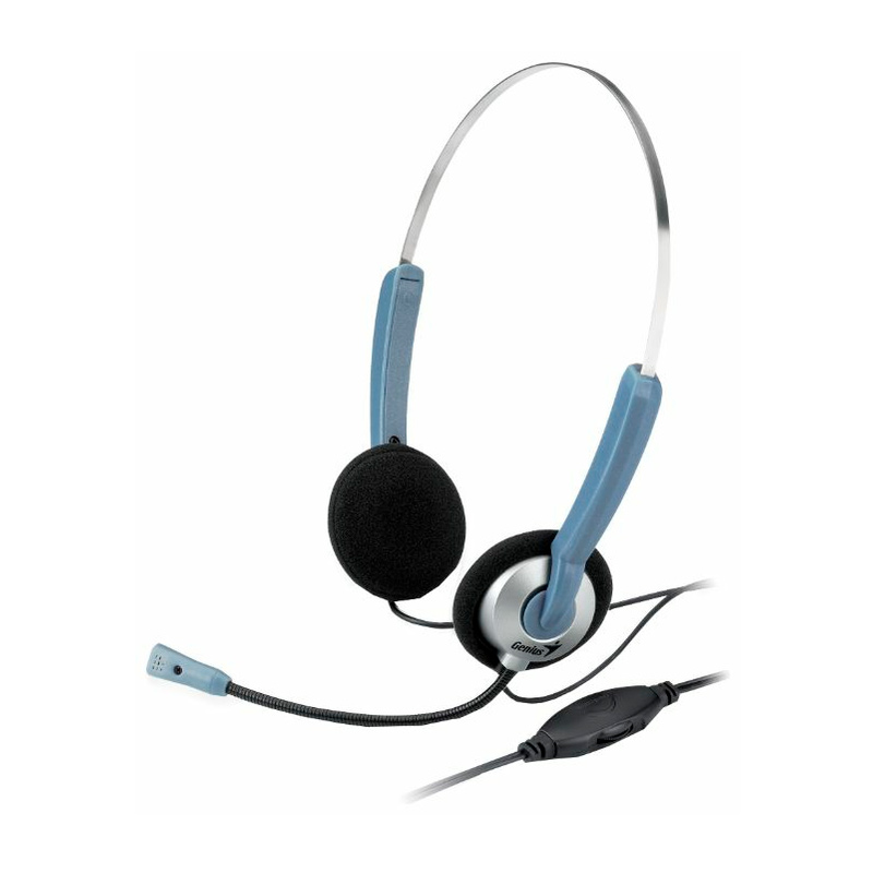 фото Гарнитура genius hs-02s blue