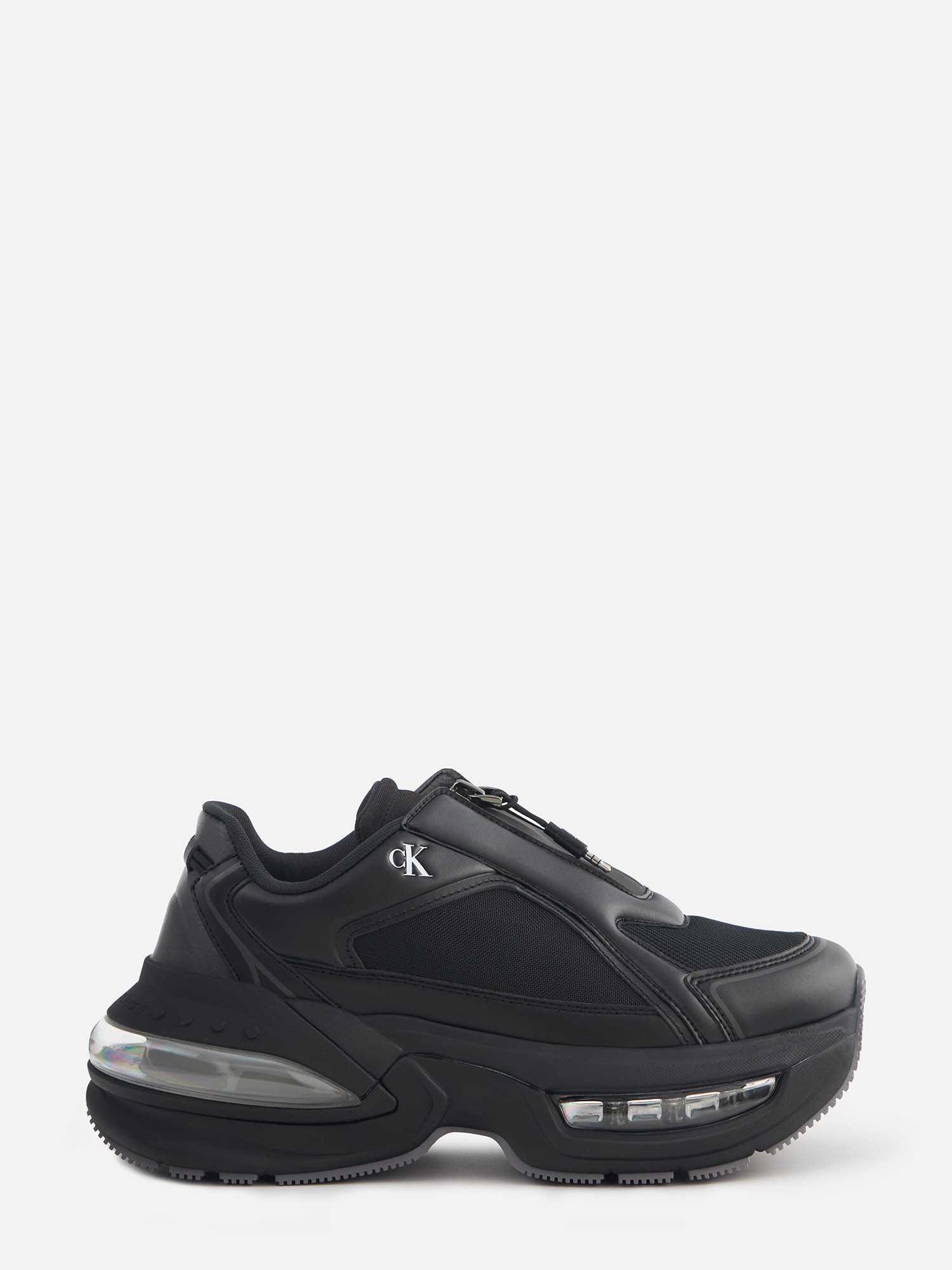 

Кроссовки женские Calvin Klein YW0YW01469 черные 36 EU, Черный, YW0YW01469