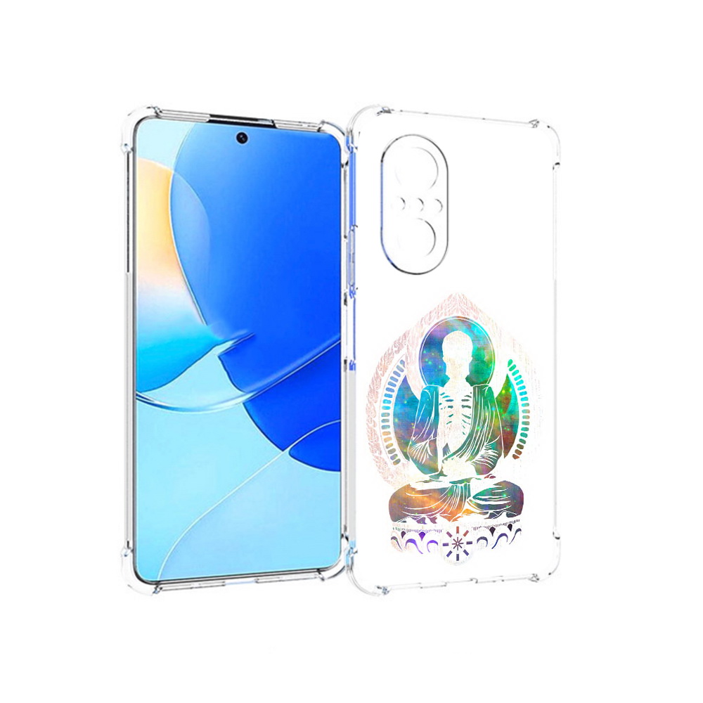 

Чехол MyPads Tocco для Huawei Nova 9 SE умный скелет, Прозрачный, Tocco