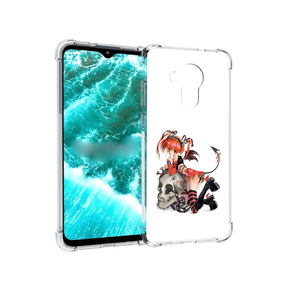 

Чехол MyPads Tocco для Nokia C30 аниме (PT227054.117.221), Прозрачный, Tocco