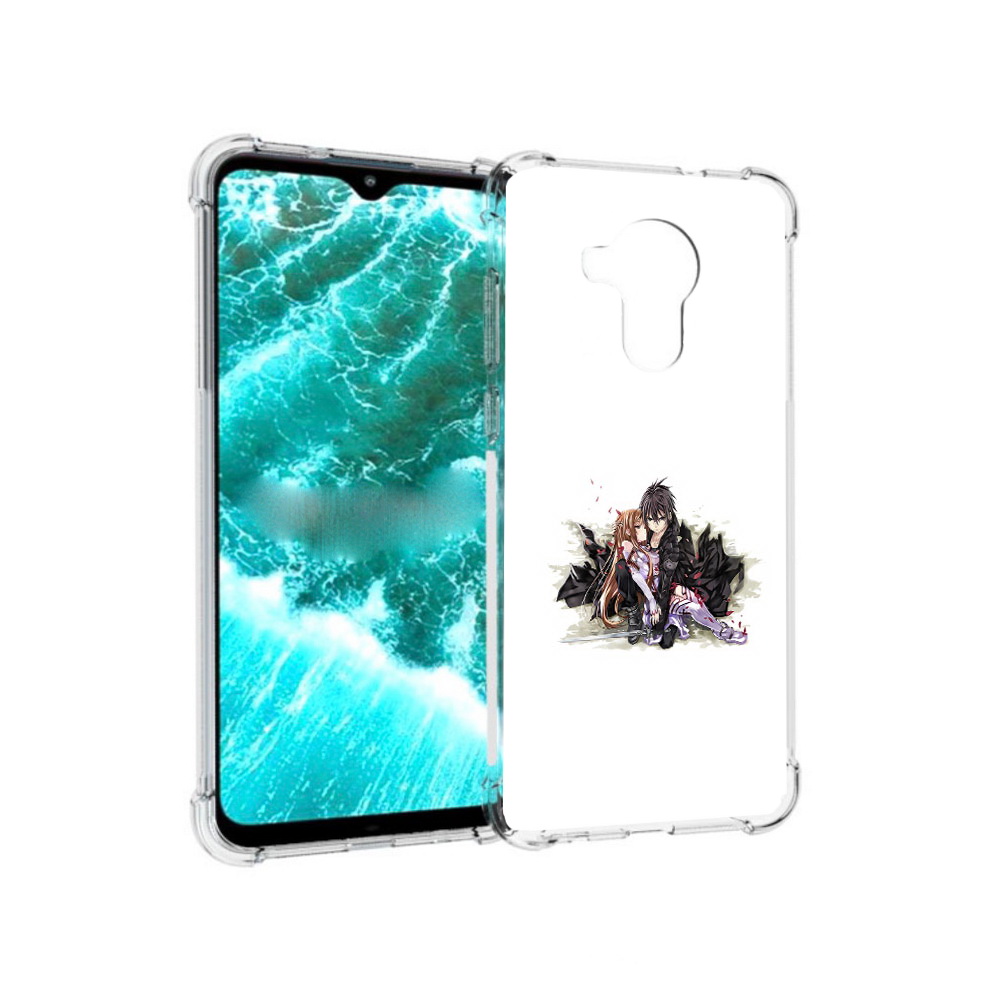 

Чехол MyPads Tocco для Nokia C30 аниме асуна (PT227054.117.222), Прозрачный, Tocco