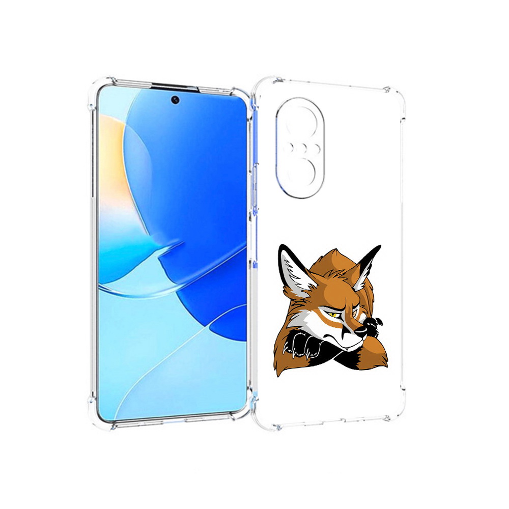

Чехол MyPads Tocco для Huawei Nova 9 SE фокс, Прозрачный, Tocco
