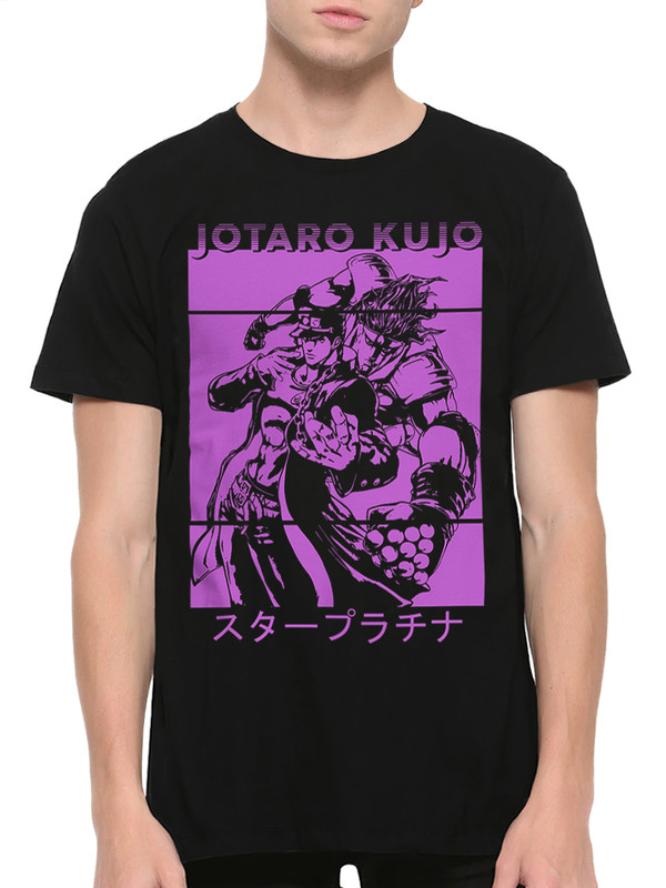 фото Футболка мужская dreamshirts аниме jojo's bizarre adventure черная xs