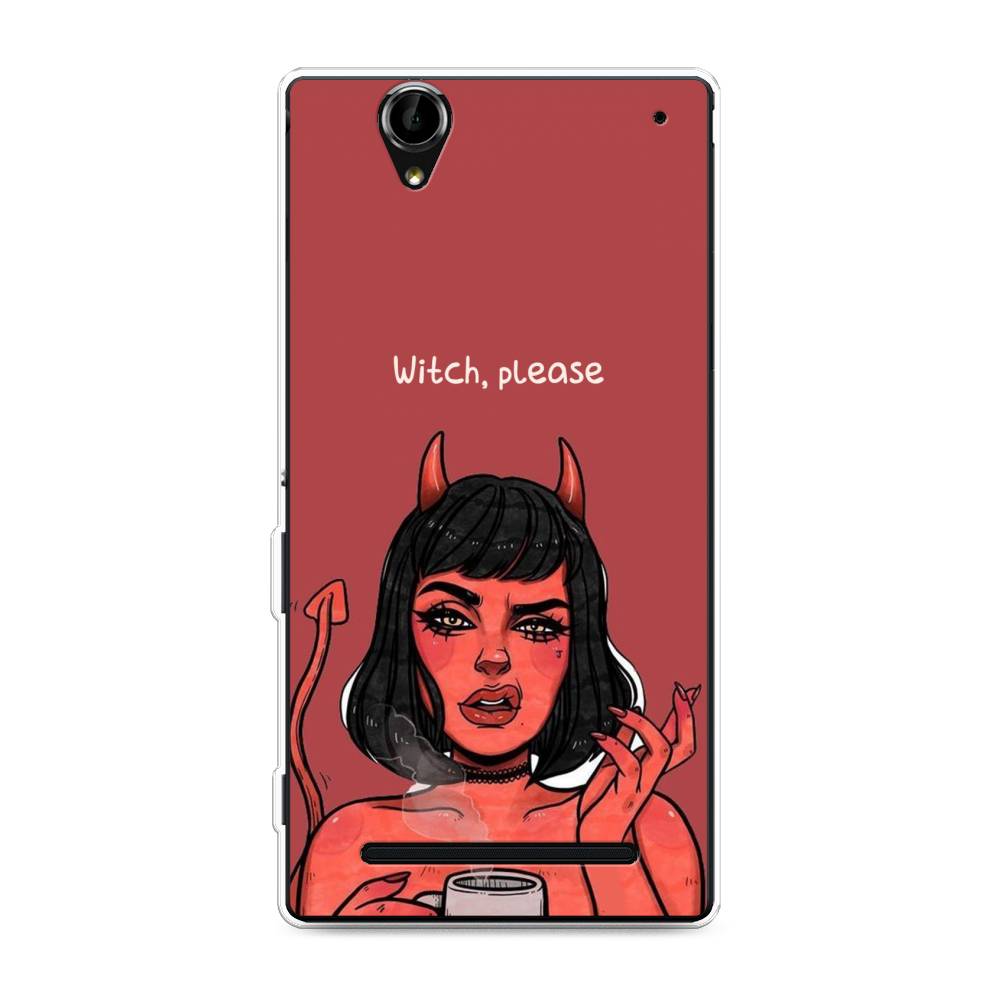 

Чехол Awog на Sony Xperia T2 Ultra "Evil Girl", Разноцветный, 50950-6