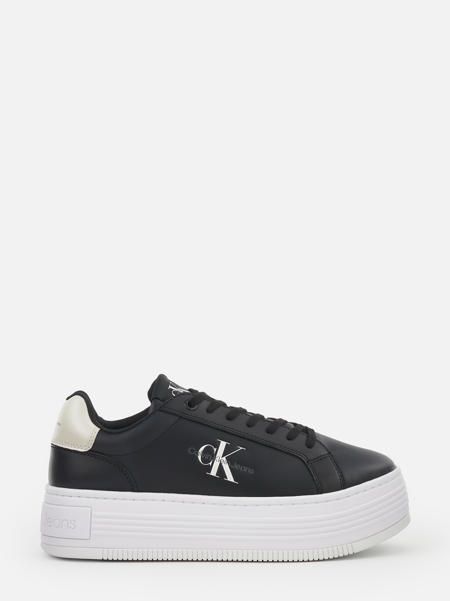 

Кеды женские Calvin Klein YW0YW01516 черные 37 EU, Черный, YW0YW01516
