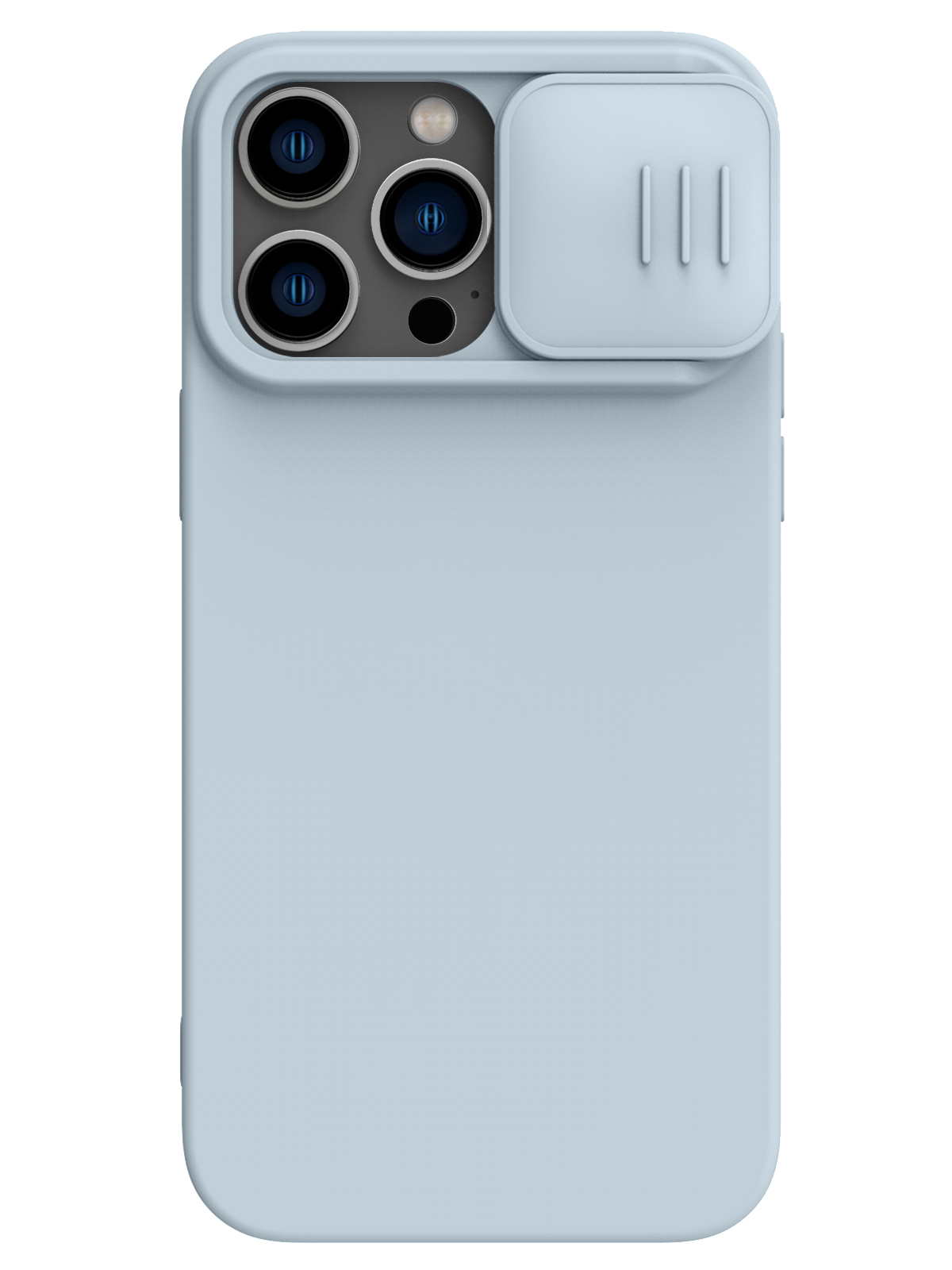 

Чехол Nillkin для iPhone 14 Pro CamShield Gray, Серый, CamShield Silky Silicone