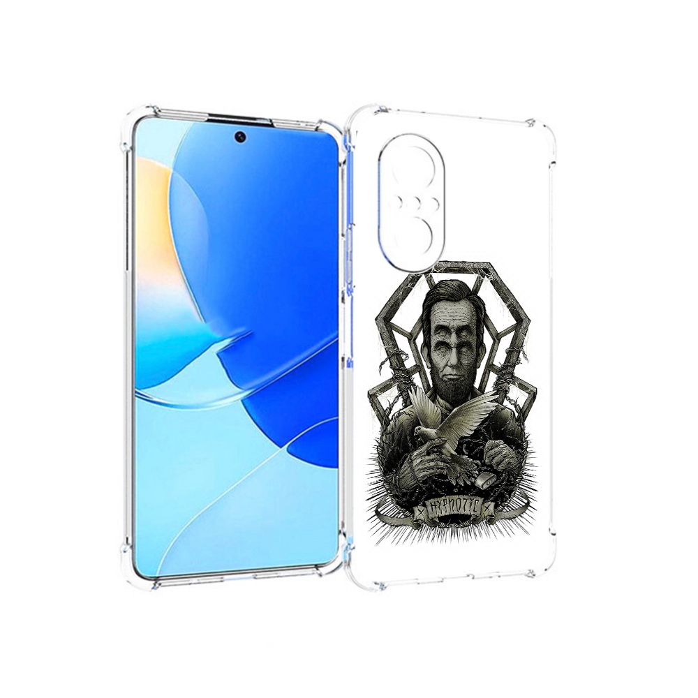 

Чехол MyPads Tocco для Huawei Nova 9 SE франклин абстракция, Прозрачный, Tocco