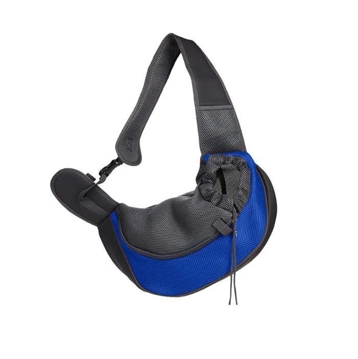 Слинг сумка переноска Morento Carrying Sling для собак и кошек синяя