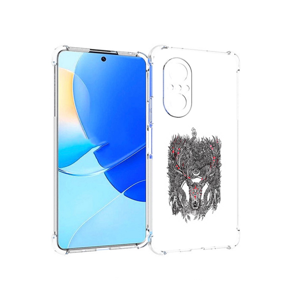 

Чехол MyPads Tocco для Huawei Nova 9 SE Дизайнерские_676, Прозрачный, Tocco