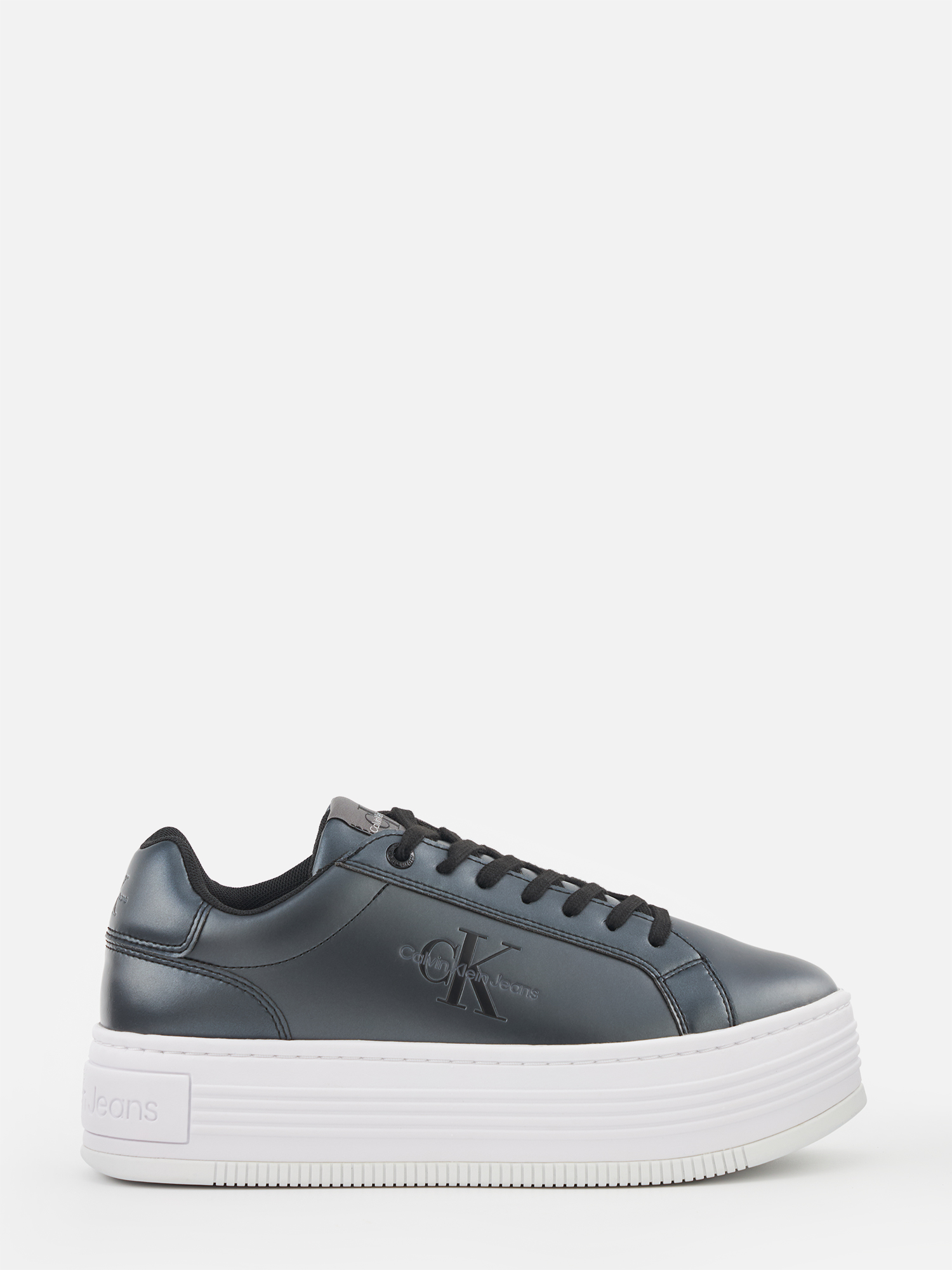 

Кеды женские Calvin Klein YW0YW01464 черные 36 EU, Черный, YW0YW01464