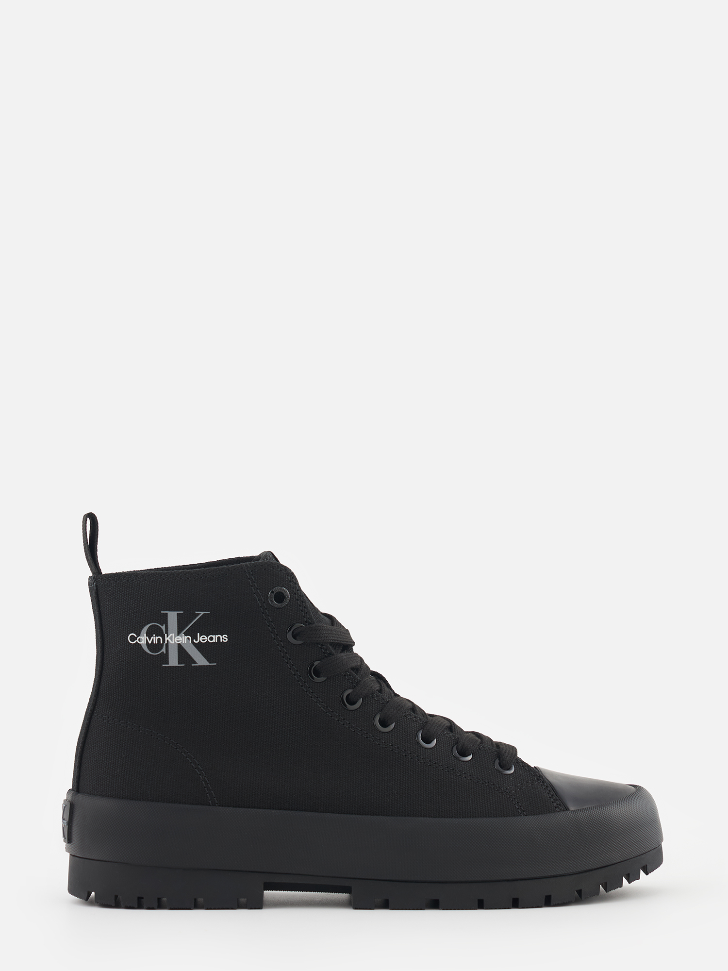 

Кеды женские Calvin Klein YW0YW01519 черные 36 EU, Черный, YW0YW01519