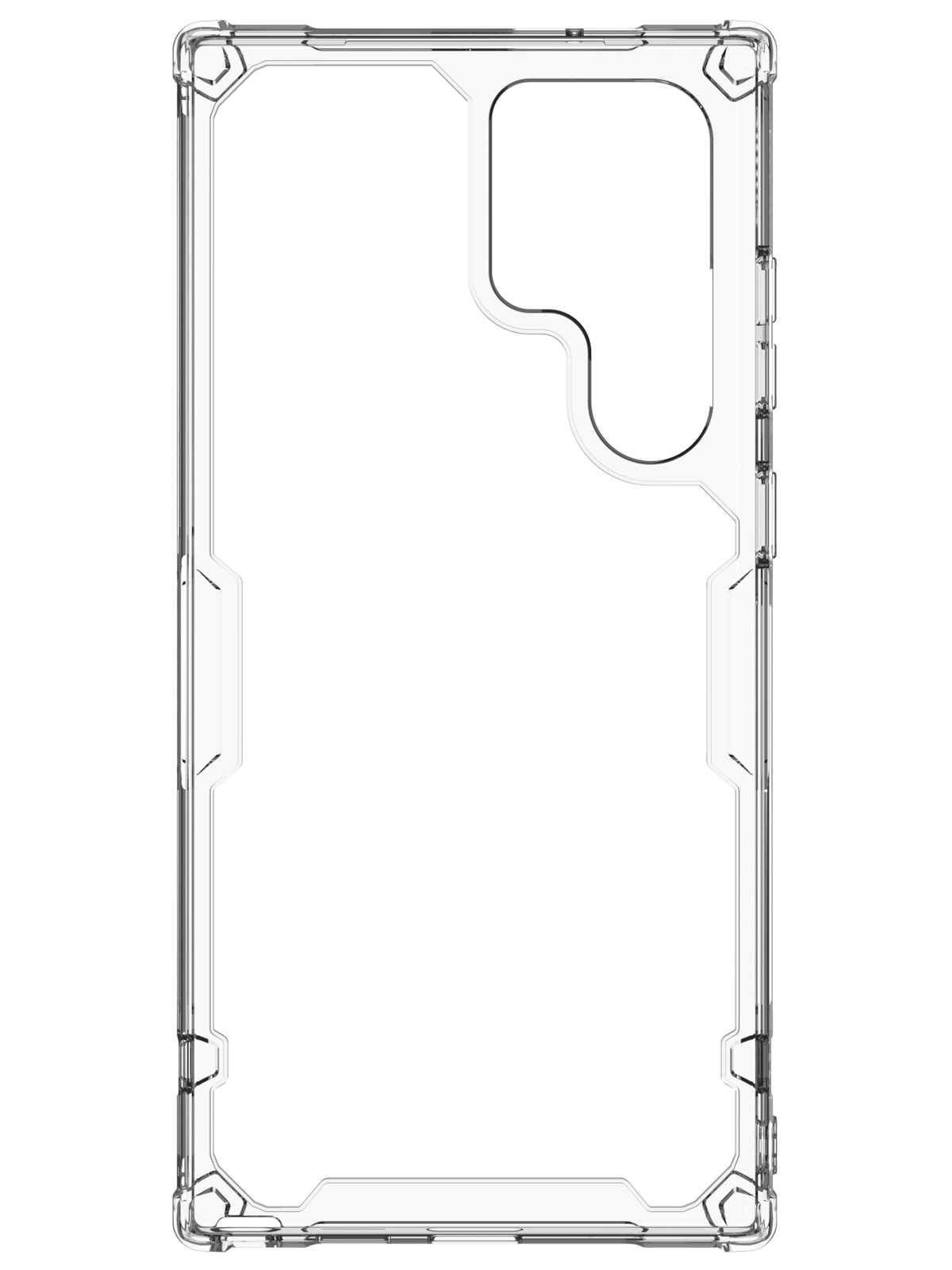 

Чехол Nillkin для Galaxy S23 Ultra Nature White, Прозрачный, Nature TPU Pro