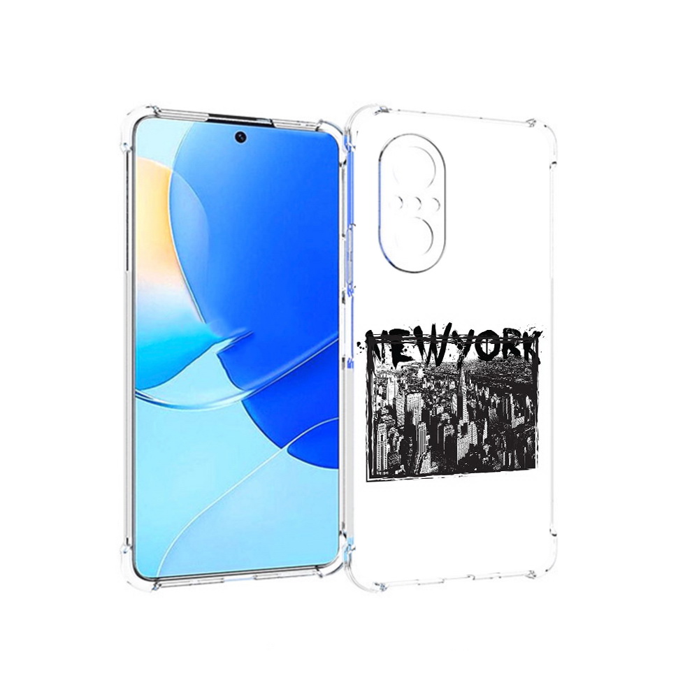 

Чехол MyPads Tocco для Huawei Nova 9 SE че, Прозрачный, Tocco