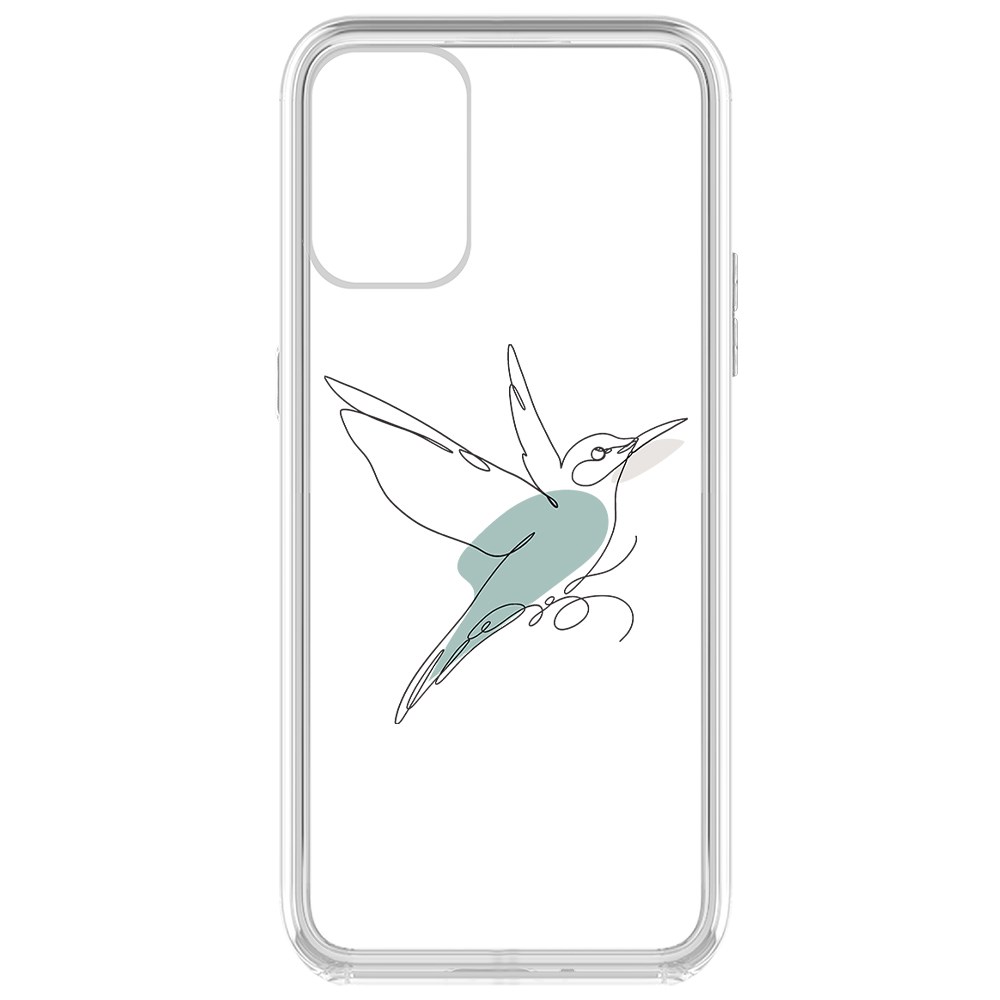 

Чехол-накладка Krutoff Clear Case Легкость для OnePlus 9R, Прозрачный